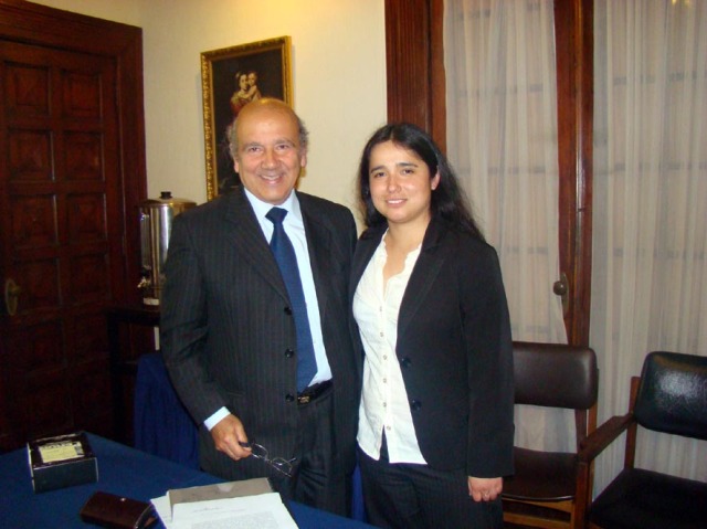 Don Santiago Lorenzo Shiaffino (Guia de tesis)  -  Ana Henriquez Orrego (Tesista)