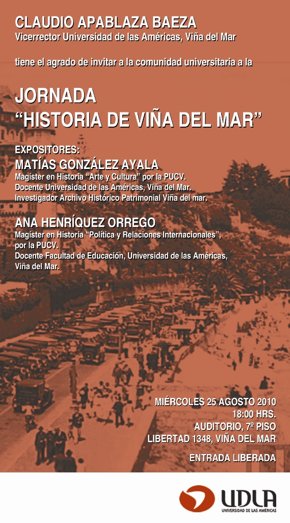 Ponencia Historia de Viña del Mar, agosto 2010