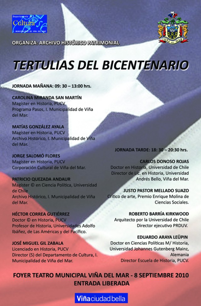 afiche Terulias del Bicentenario