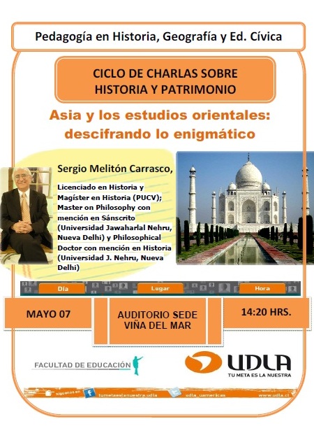 CHARLA HISTORIA Y PATRIMONIO ORIENTAL, EN VIÑA 7 DE MAYO