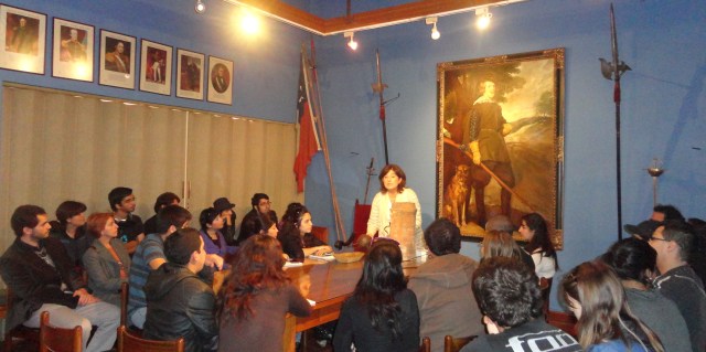 Salida a terreno, Museo Histórico Nacional de Chile...., abril 2012