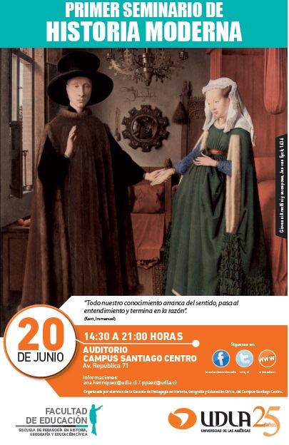 Afiche seminario historia moderna