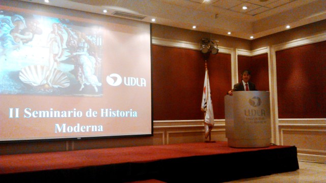 Decano Lizardo Barrera.  Palabras de inicio.