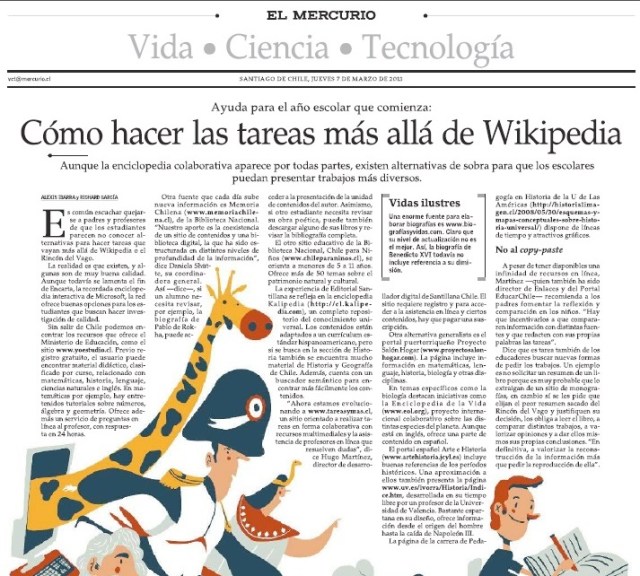 Cómo estudiar más allá de wikipedia...