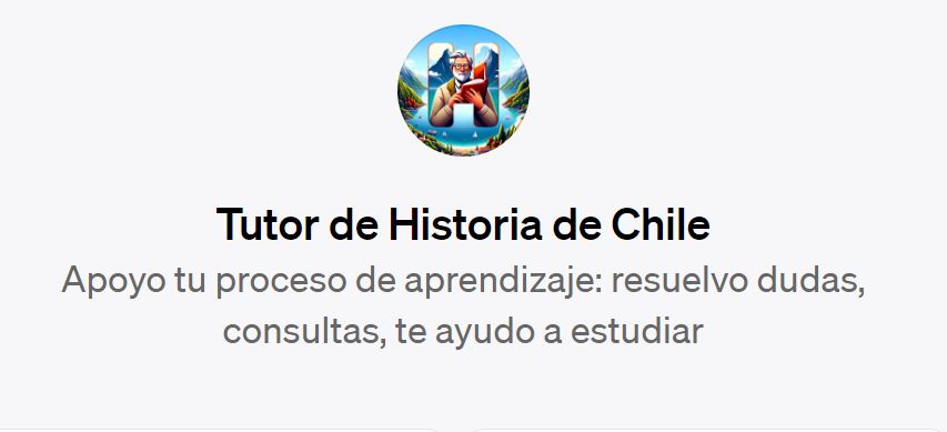 GPT tutor de historia de chile