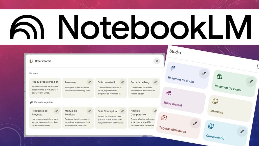 NotebookLM 2025: cómo crear informes personalizados, cuestionarios y